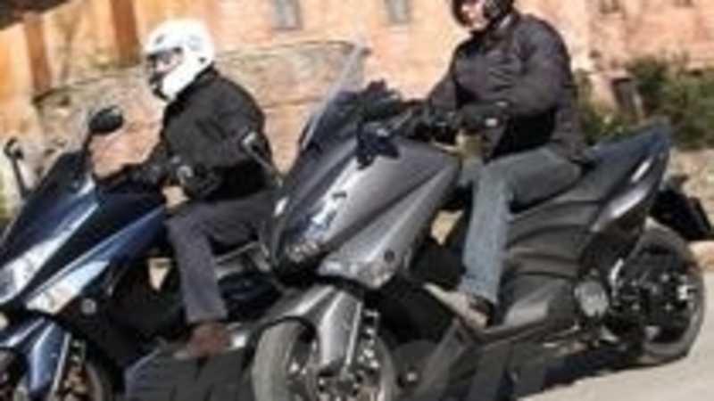 Yamaha T-Max 500 2011 vs T-Max 530 2012