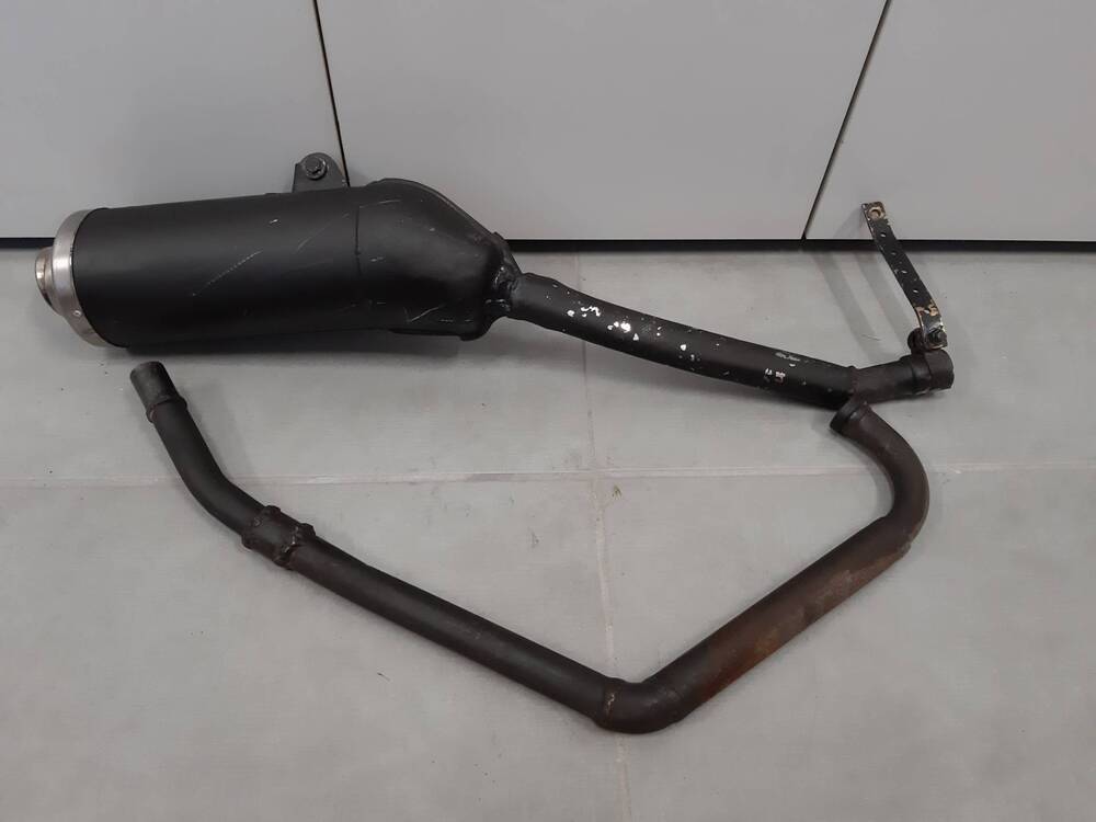 Scarico collettore originale Honda Dominator 650