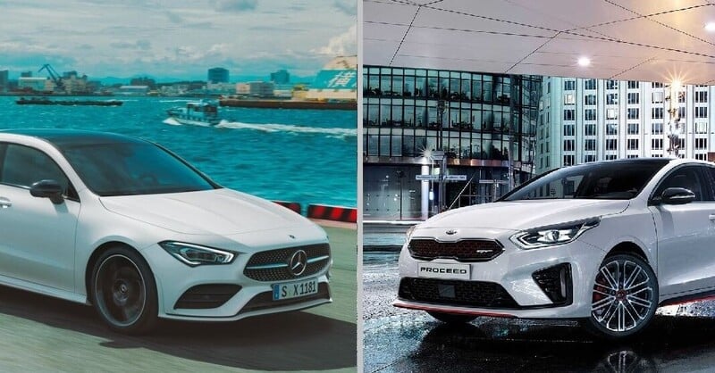 Quale Shooting-brake, Confronto: Mercedes CLA 250 Automatic Sport Vs Kia ProCeed GT