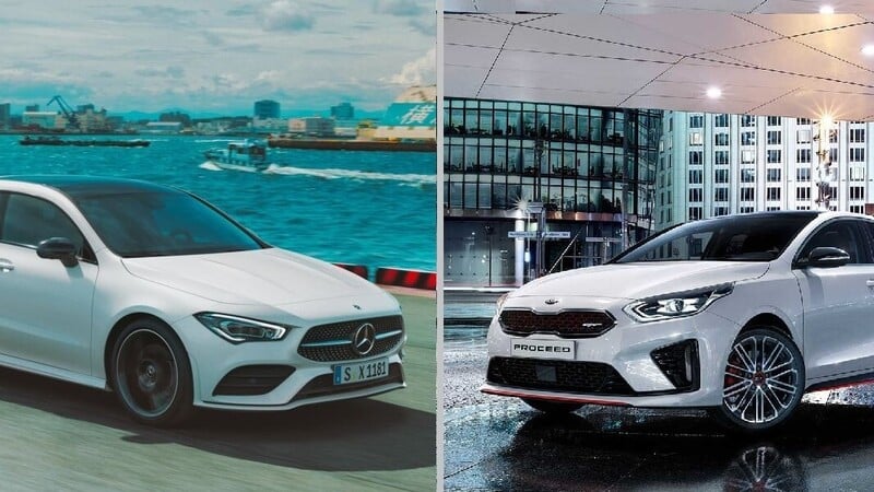 Quale Shooting-brake, Confronto: Mercedes CLA 250 Automatic Sport Vs Kia ProCeed GT