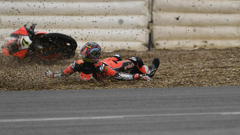 Haslam &egrave; il pi&ugrave; veloce sotto la pioggia a Jerez nei test SBK