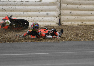 Haslam è il più veloce sotto la pioggia a Jerez nei test SBK