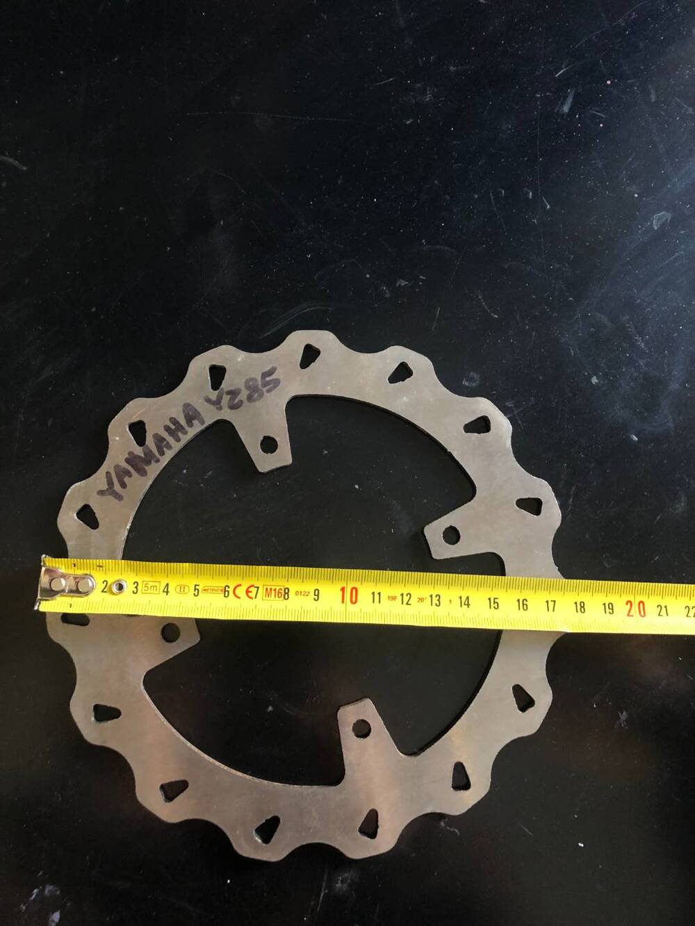 Coppia dischi freno anteriore e posteriore YZ85 Yamaha (2)