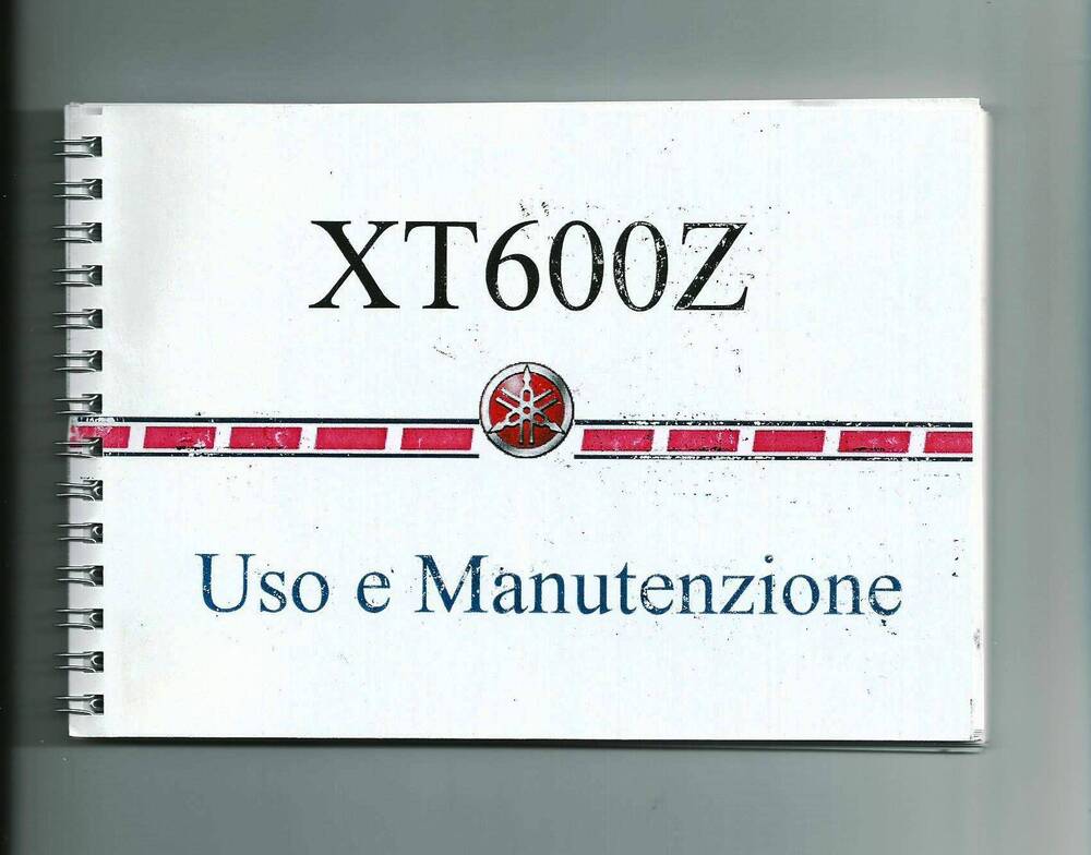 DVD Libretto Uso Manutenzione Yamaha XT600 1VJ 3AJ