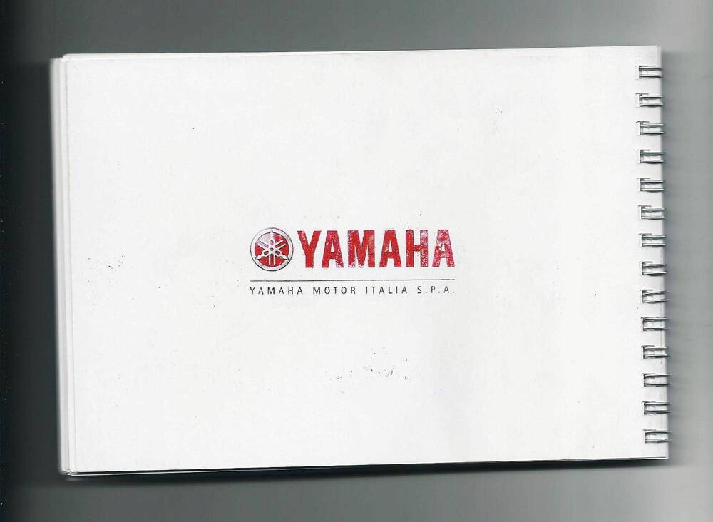 DVD Libretto Uso Manutenzione Yamaha XT600 1VJ 3AJ (6)