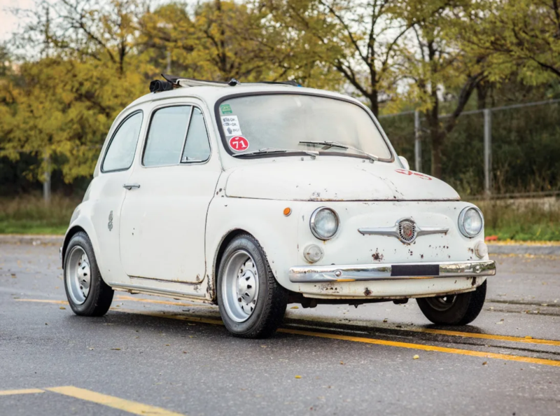 Abarth 695 SS: un rarissimo esemplare originale del 1966 all&#039;asta