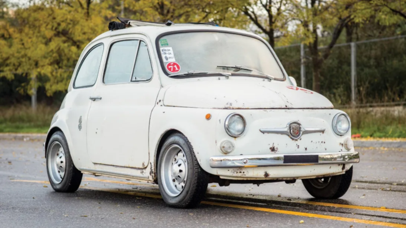 Abarth 695 SS: un rarissimo esemplare originale del 1966 all&#039;asta