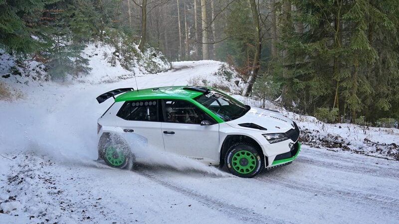 WRC 3: il piccolo Solberg debutta nel Mondiale con la Skoda Fabia