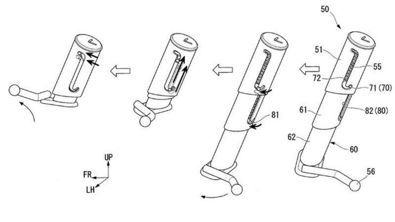 Honda reinventa il cavalletto laterale