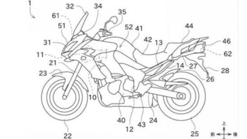 Kawasaki brevetta il cruise control adattivo con telecamere steroscopiche