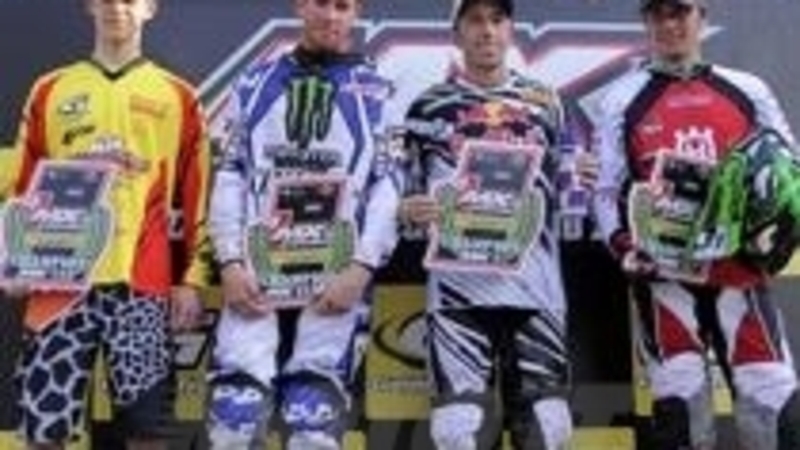 Frossard, Cairoli, Lupino e Gajser sono i campioni 2012