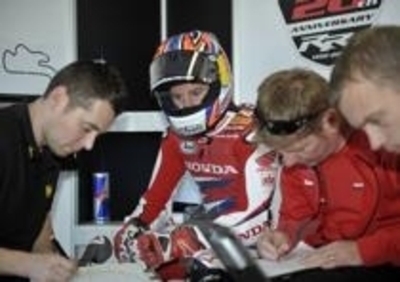 SBK. A Imola il team Honda apre le porte del box