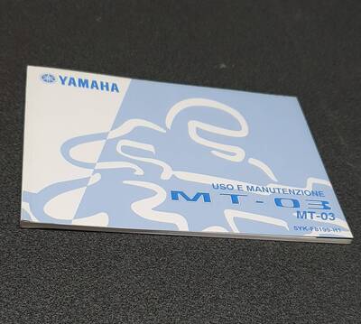USO E MANUTENZIONE MANUALE YAMAHA MT 03 5YKF8199H1