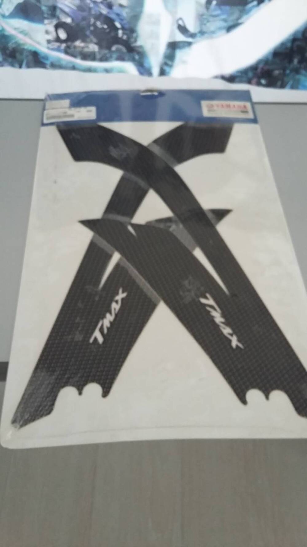 SET PROTEZ. ADESIVE SIMIL CARBONIO TMAX 500 Yamaha