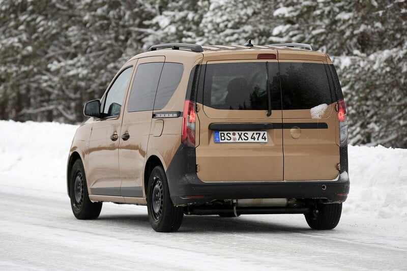 Il posteriore del nuovo Volkswagen Caddy