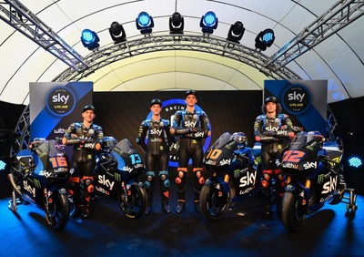 Moto2 e Moto3: la presentazione dello 'Sky Racing Team VR46' 2020