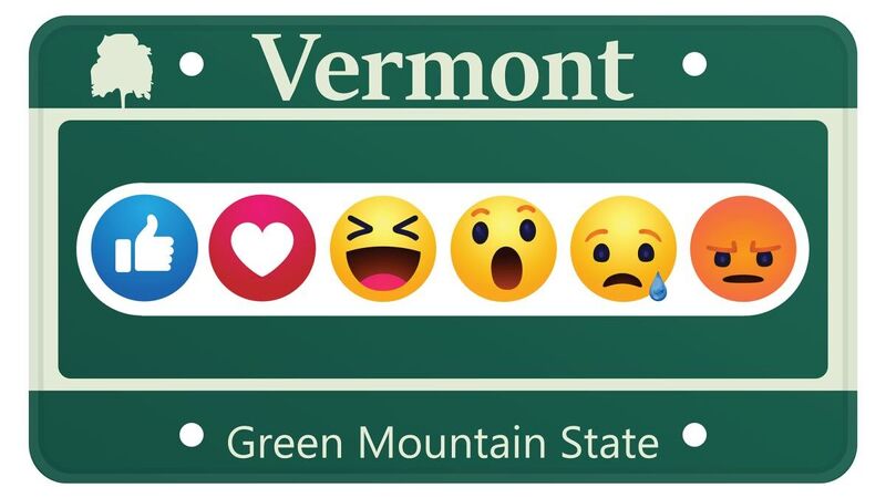 Targhe personalizzate: in Vermont arrivano le emoticon