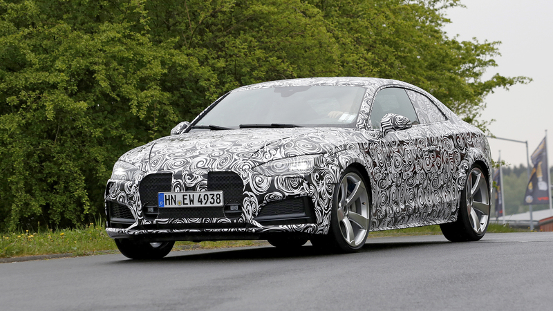 Audi RS5: il muletto &egrave; gi&agrave; una realt&agrave;