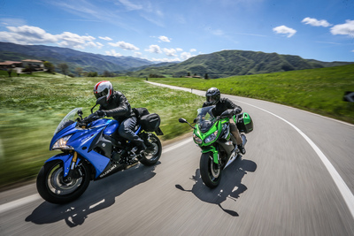 Kawasaki Z1000SX vs. Suzuki GSX-S1000 F