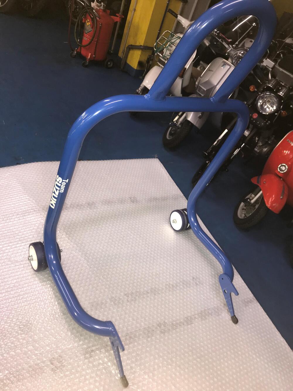 CAVALLETTO POSTERIORE BLU ORIGINALE SUZUKI