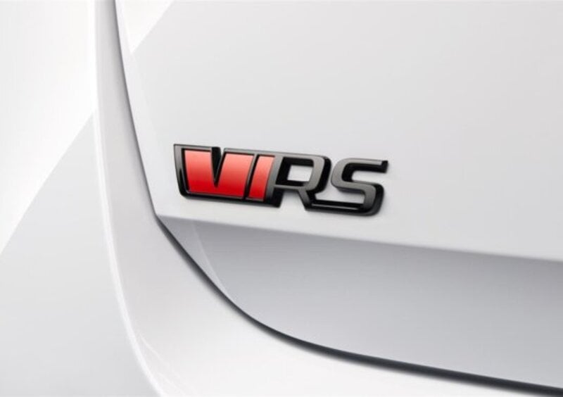 Il logo della Skoda Octavia RS iV