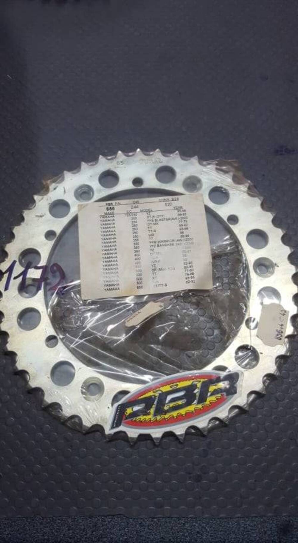 CORONA YAMAHA YZ 125-250 TT 500-600 PBR