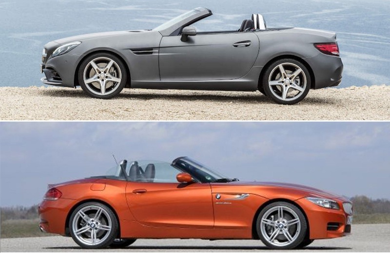 Quale comprare, Confronto: Mercedes SLC 200 Sport Vs BMW Z4 sDrive 20i