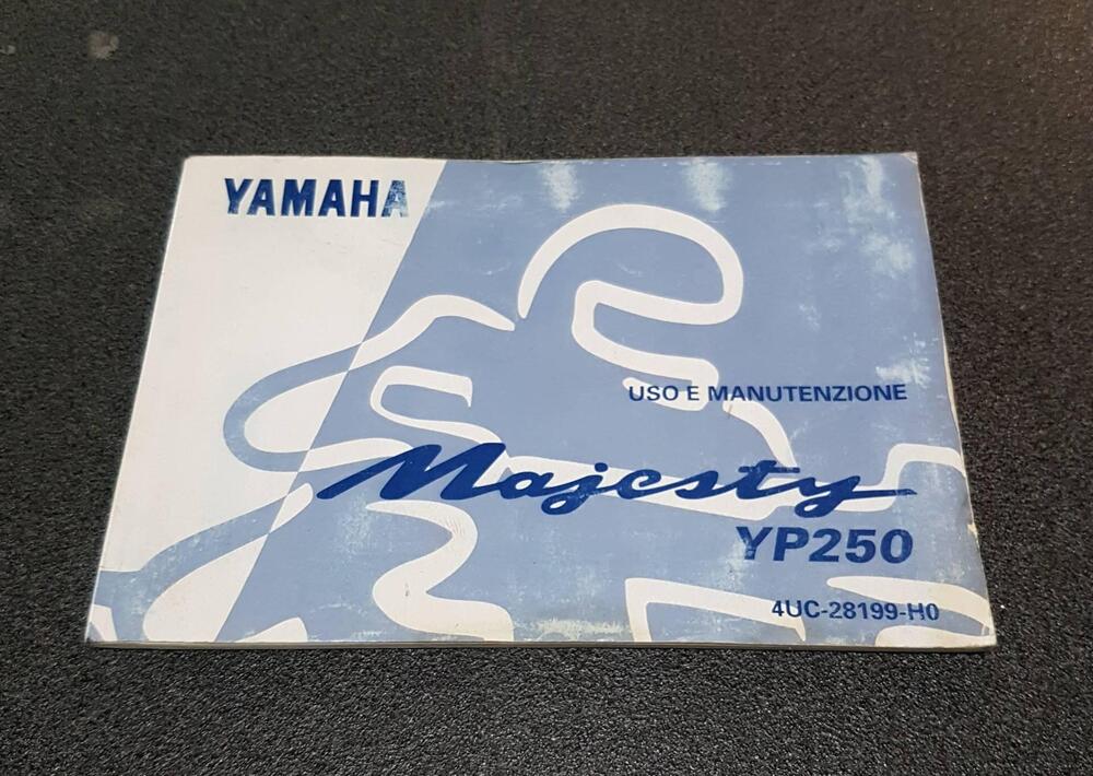 USO E MANUTENZIONE MANUALE YAMAHA MAJESTY 250 YP