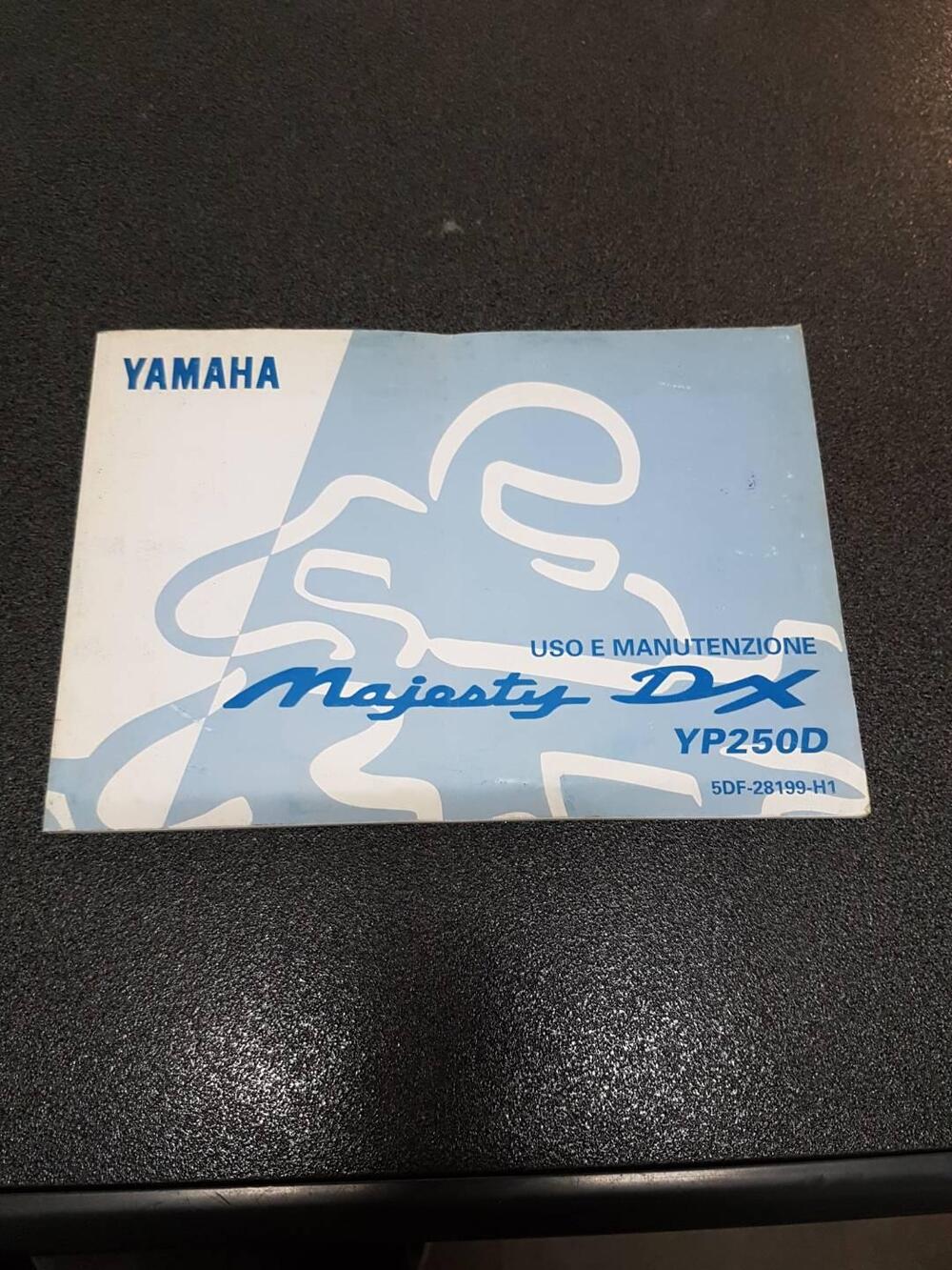 USO E MANUTENZIONE MANUALE YAMAHA MAJESTY 250 DX