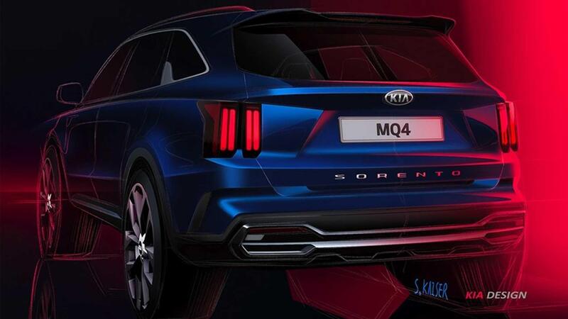 Kia Sorento, i teaser in attesa di Ginevra