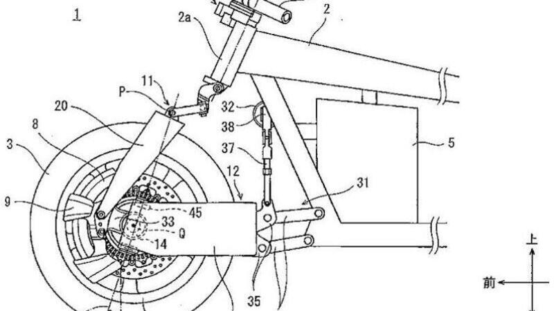 Kawasaki brevetta il mozzo sterzante. Diverso da quello di Bimota