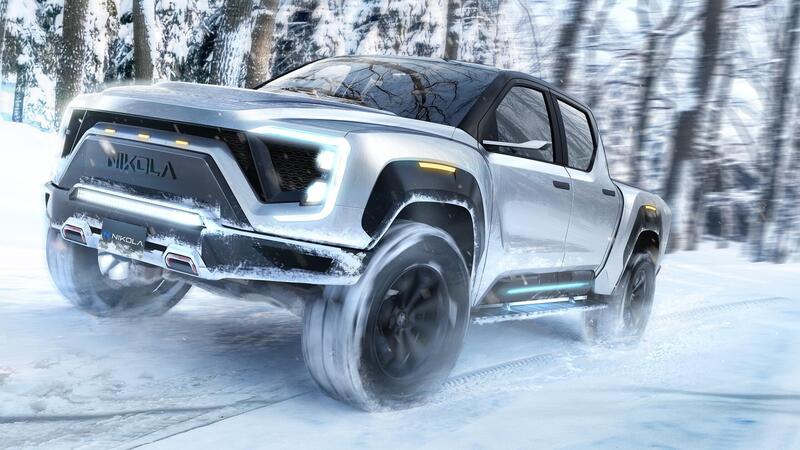 Nikola Badger, il pick-up elettrico del partner di Iveco