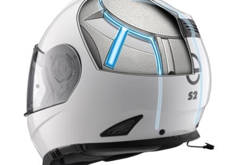 Casco integrale Schuberth S2: su le antenne!