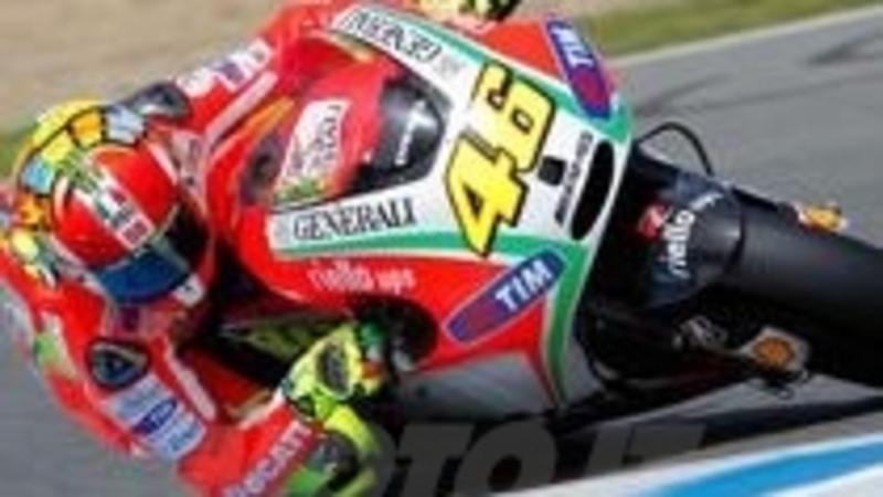 Ducati lenta o Rossi in difficolt&agrave;?