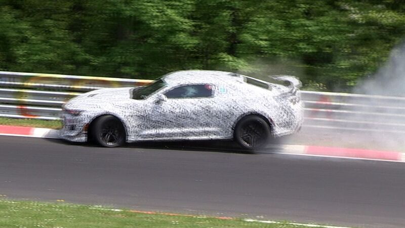 Nuova Chevrolet Camaro Z28, &ldquo;botto&rdquo; al Nurburgring