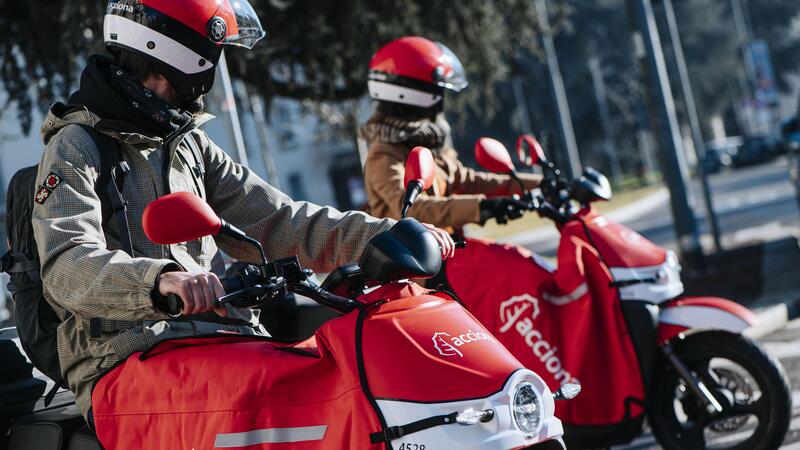 Scooter sharing. A Milano arriva Acciona