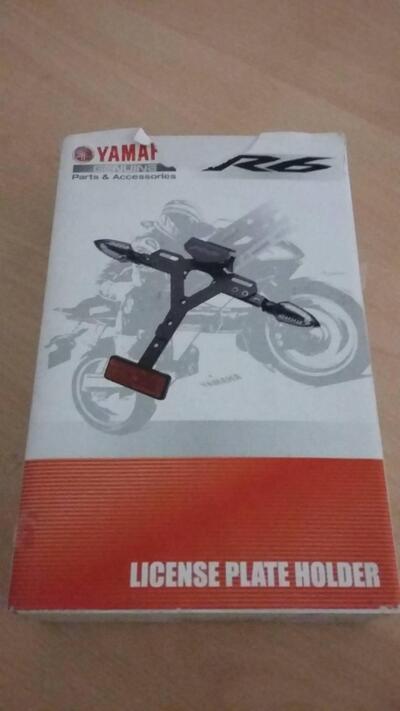 PORTATARGA YAMAHA R6 2008/2012 13S