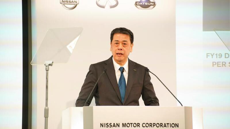 Nissan, l&rsquo;ad Uchida: &laquo;Pronto a licenziarmi se fallisco&raquo;