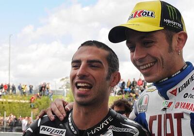 MotoGP. Marco Melandri su Rossi: Un pilota deve accettare il passare degli anni