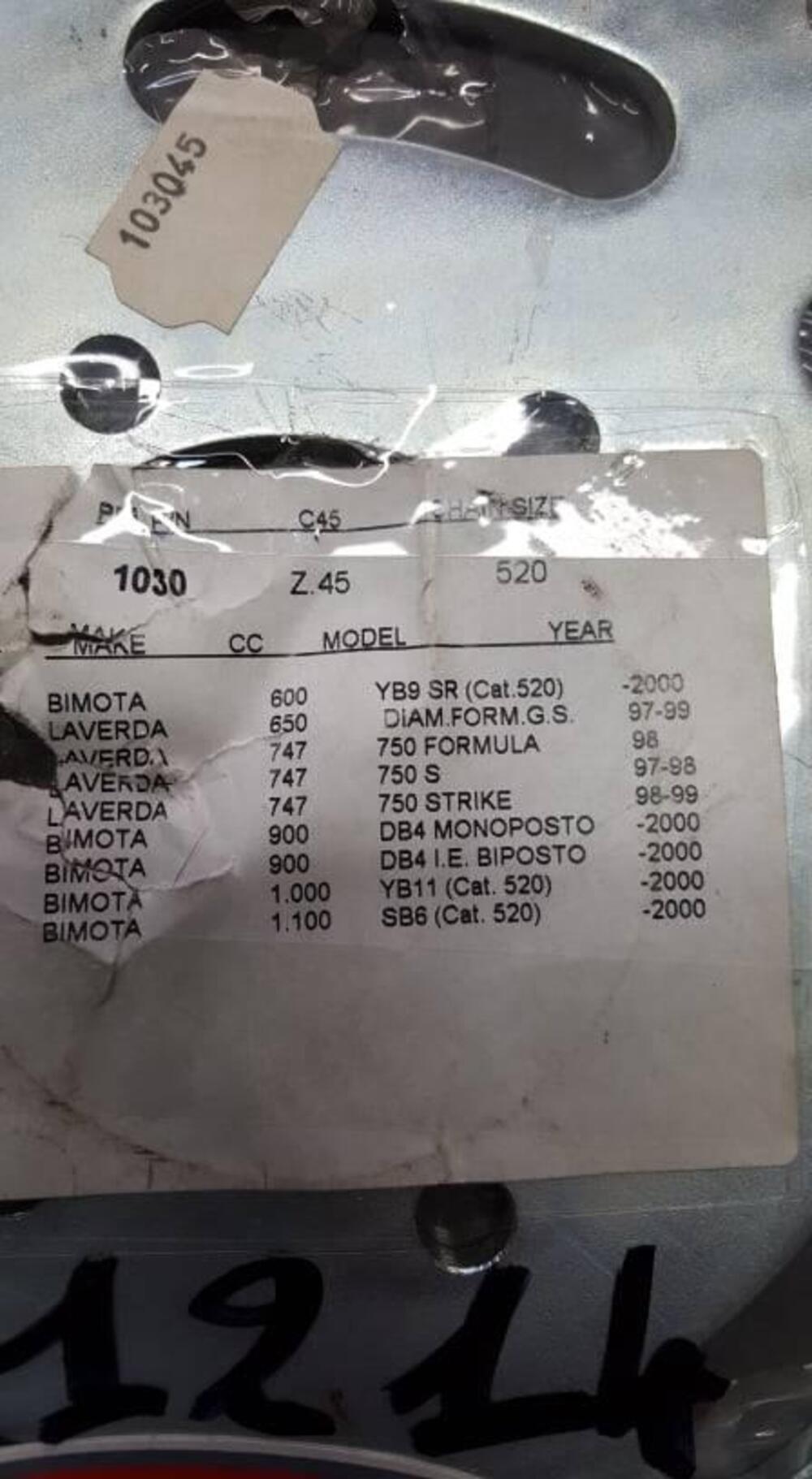 CORONA BIMOTA LAVERDA Z45 DA 600 A 1100 PBR (2)