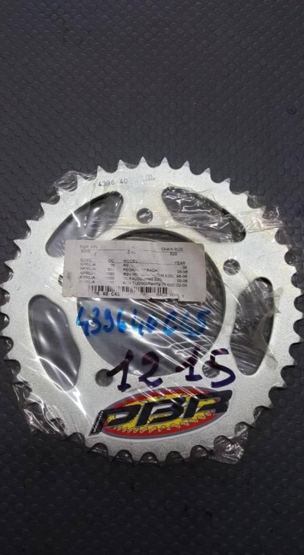 CORONE APRILIA Z40 C.520 C45 RS125, PEGASO650 PBR