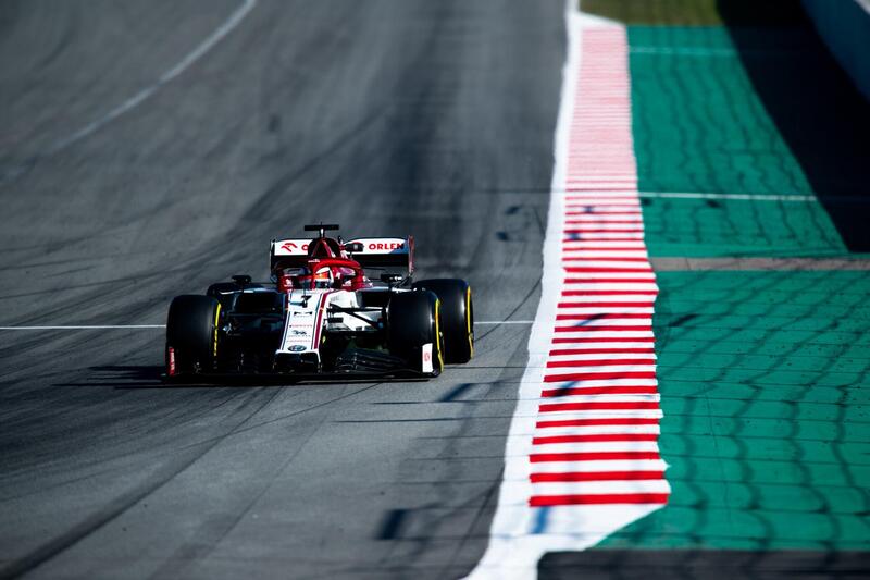 Formula 1 2020, test Barcellona, Day 2: Raikkonen al top