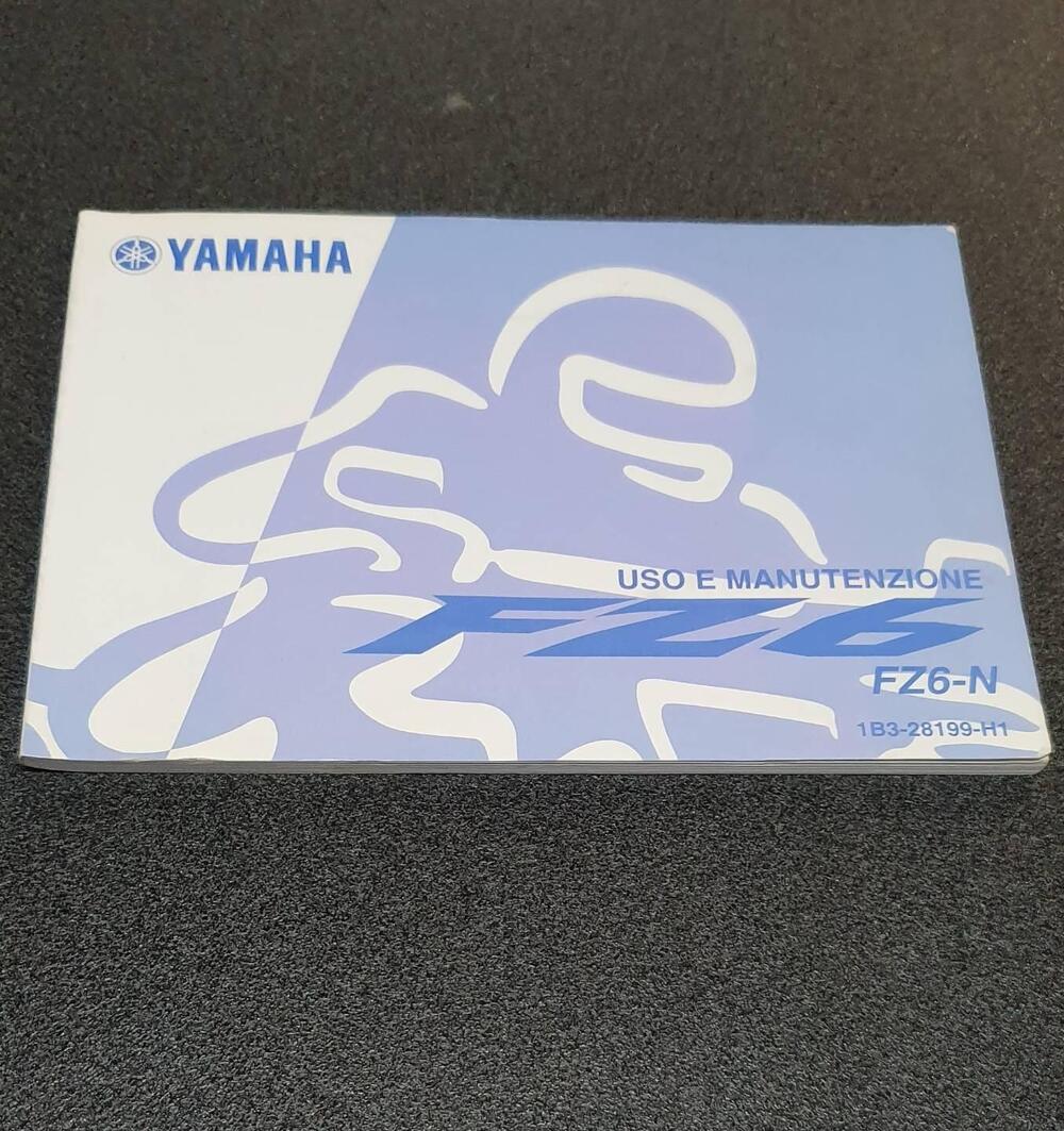 USO E MANUTENZIONE MANUALE YAMAHA FZ6 FZ6-N 600