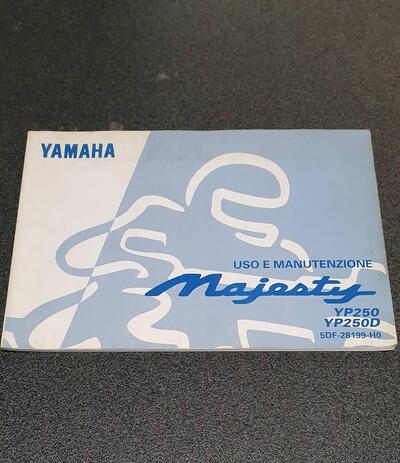 USO E MANUTENZIONE MANUALE YAMAHA MAJESTY YP 250 D