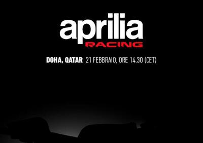 MotoGP. Il live della presentazione Aprilia dalle 14:30