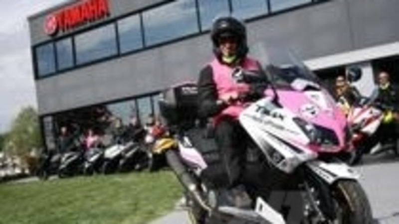 Yamaha TMax 530 Giro d&#039;Italia: la prima tappa prende il via