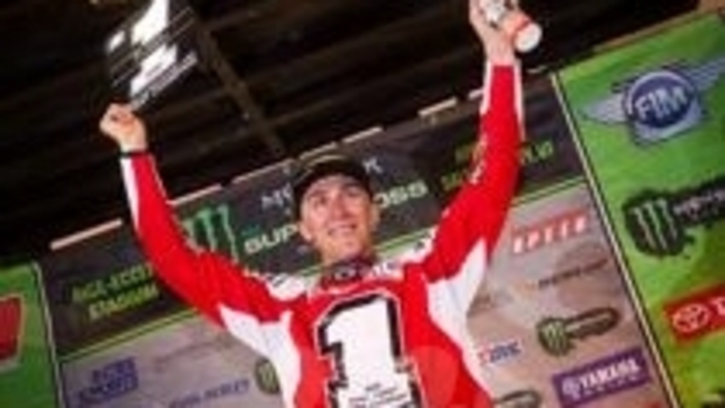 Supercross. Dungey vince a Salt Lake City. Tomac campione Lites