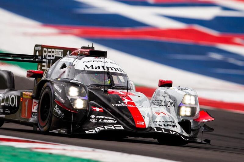 LM P1 - Rebellion, Bruno Senna, Gustavo Menezes e Norman Nato