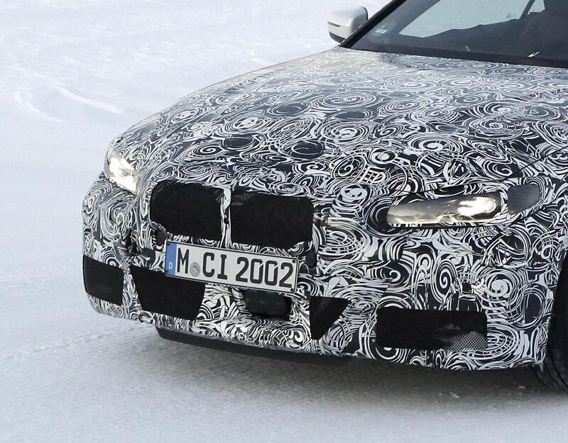 Nuova BMW Serie 4: avvistata con la maxi griglia [Foto spia]