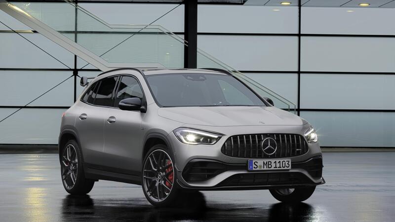 Mercedes-AMG GLA 45, debutto al Salone di Ginevra 2020